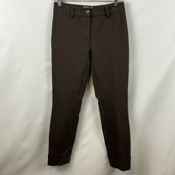 Via Masini 80 Firenze‎ Brown Trousers Pants Made in Italy Size 40 - US 29 - Picture 1 of 10
